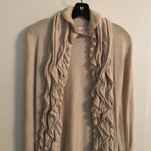 Romeo & Juliet Couture sweater; cotton and rayon